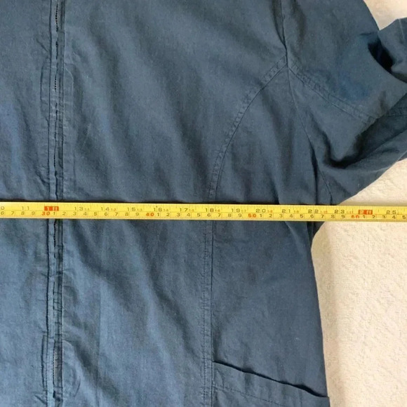 Fresh Produce Women's Long Sleeve Full Zip Jacket Blue Hoodie Size X-Large VGUC - Picture 11 of 16